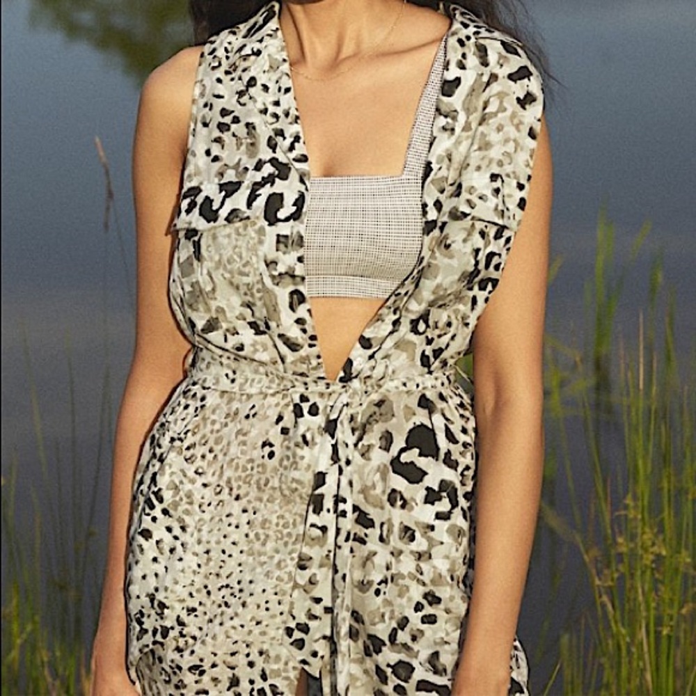 *Anthropologie Cloth & Stone Spotted Utility Dress